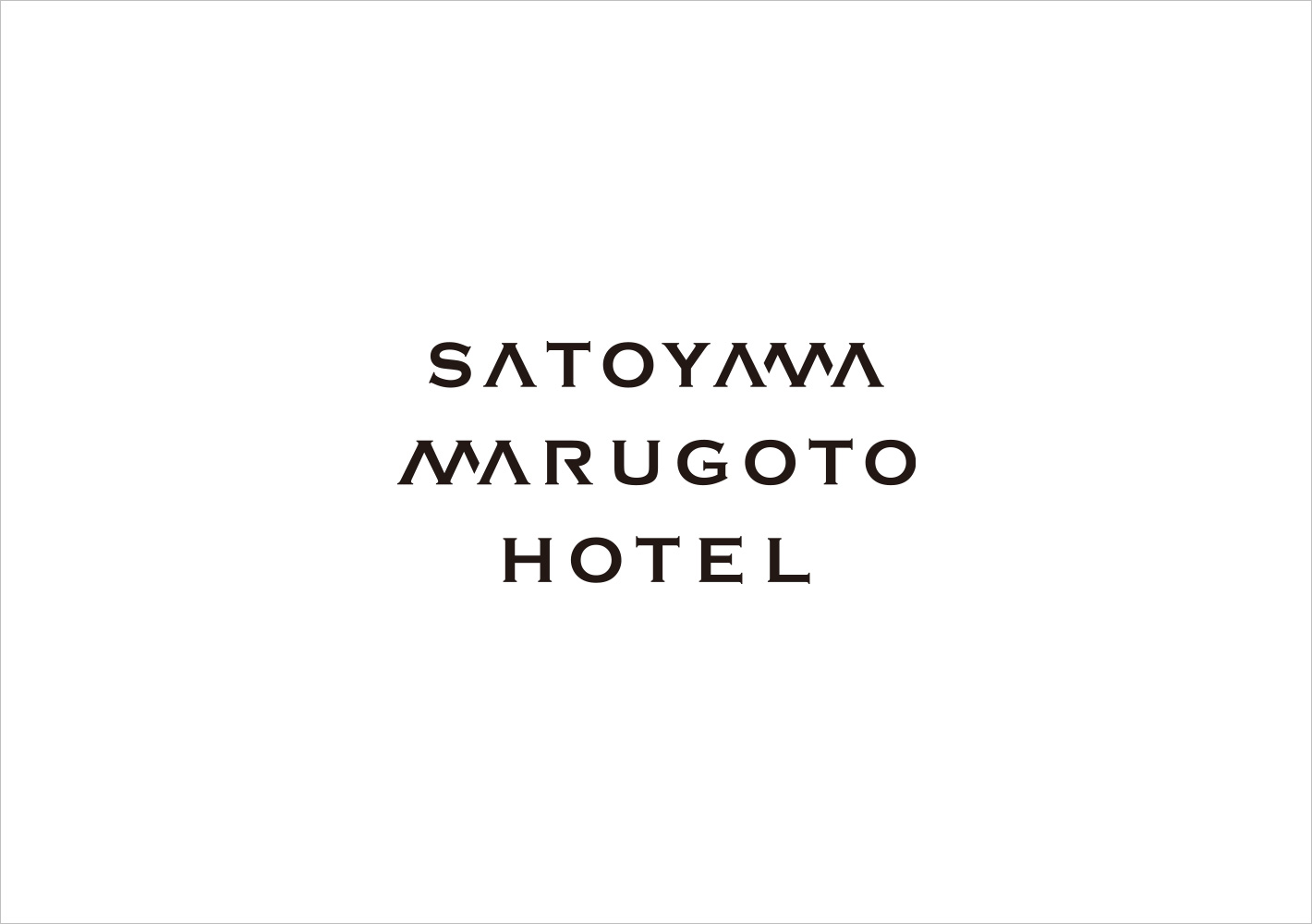Satoyama Marugoto Hotel Inbound Website